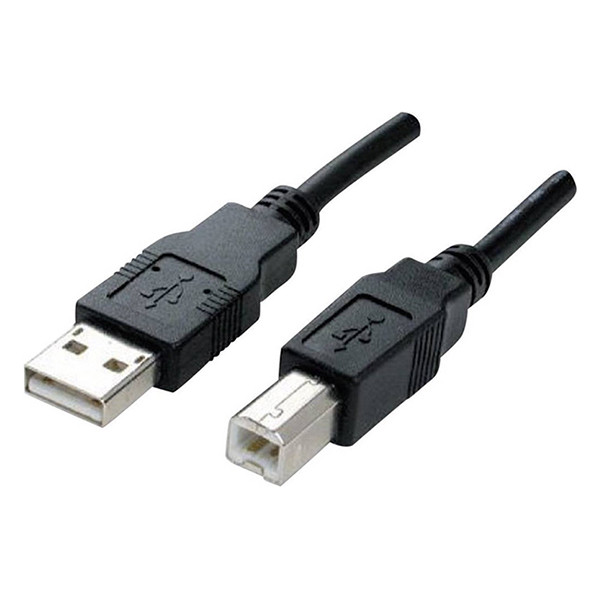 USB-B skrivarkabel (USB 2.0) | 1.8m svart MRCS101 053400 - 3