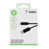 USB-C till USB-A kabel, 1m svart, USB 3.1 F2CU029bt1M-BLK 360348