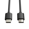 USB-C till USB-C 2.0 kabel 1m | Lämplig för OnePlus | 123ink | svart 303390 - 1