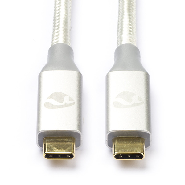 USB-C till USB-C 3.2 kabel | Nedis | 1m | vit CCTB64020AL10 M010214188 - 1