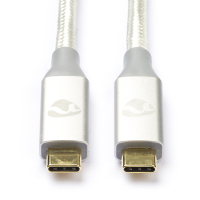 USB-C till USB-C 3.2 kabel | Nedis | 1m | vit