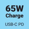 USB-C till USB-C kabel | 0.2m | vit 136-30 360908 - 5