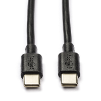 USB-C till USB-C kabel | USB 2.0 | 0.5m | svart 66316 K010214073