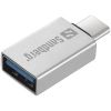 USB-C till USB 3.0 dongel, silver