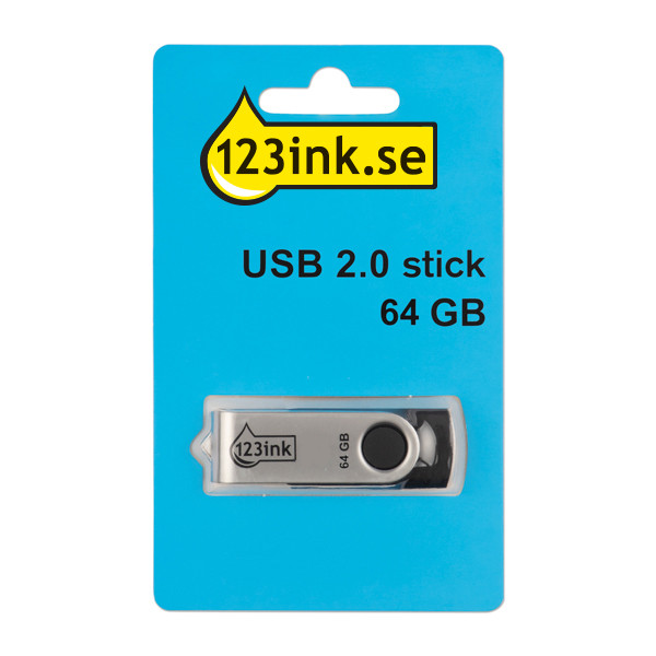 USB-minne 2.0 | 64GB | 123ink $$ FM64FD05B/00C FM64FD05B/10C FM64FD70B/00C FM64FD70BC MR912 300686 - 1