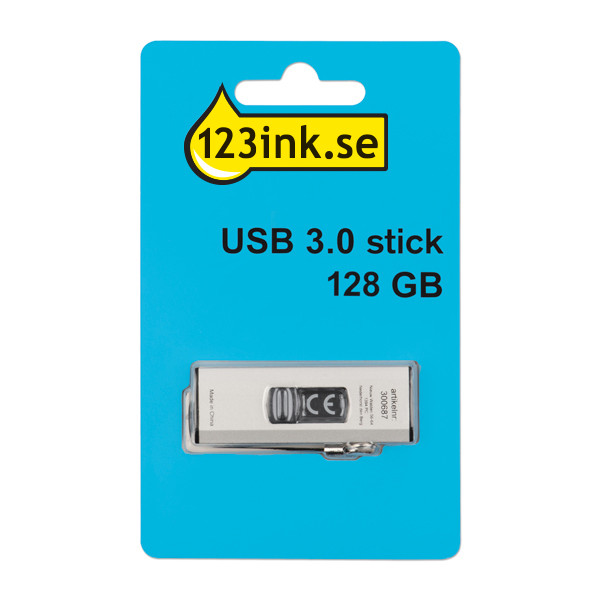 USB-minne 3.0 | 128GB | 123ink FM12FD75B/00C FM12FD75B/10C MR918 SDCZ48-128G-U46C 300691 - 1