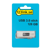 USB-minne 3.0 | 128GB | 123ink FM12FD75B/00C FM12FD75B/10C MR918 SDCZ48-128G-U46C 300691