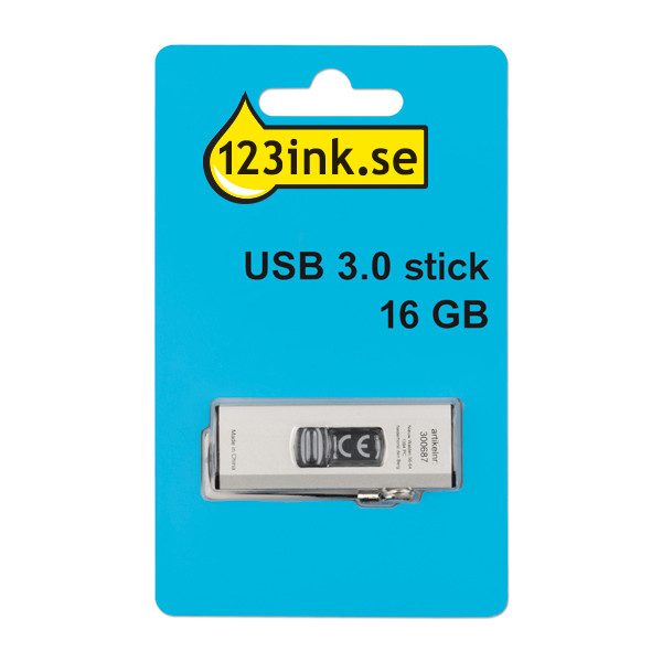 USB-minne 3.0 | 16GB | 123ink FM16FD75B/00C FM16FD75BC MR915 SDCZ48-016G-U46C 300688 - 1