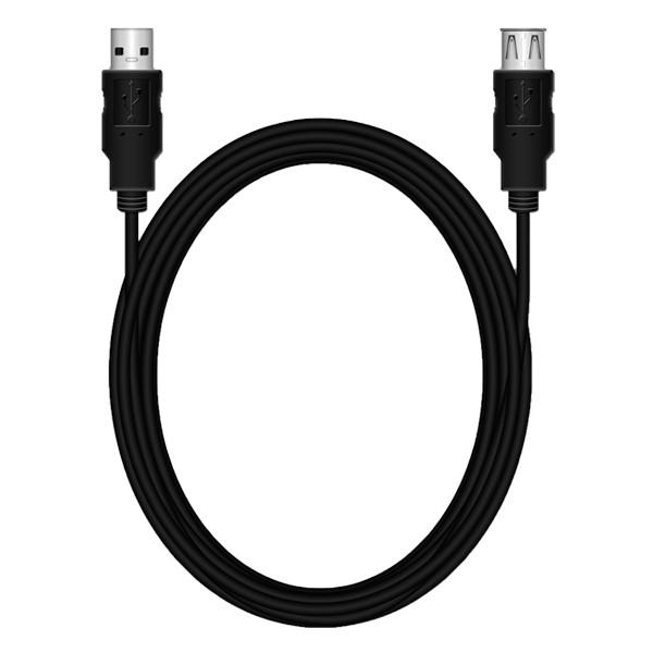 USB förlängningskabel | USB 2.0 | 3m | svart MRCS111 361022 - 1