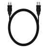 USB förlängningskabel (USB 2.0) | 1.8m svart $$ MRCS154 361024