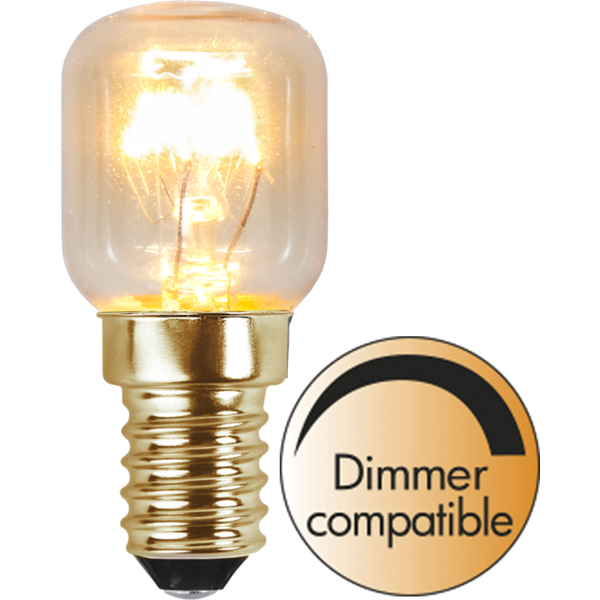 Ugnslampa E14 | T25 | 25W | dimbar [Star Trading] 360-57 361751 - 1