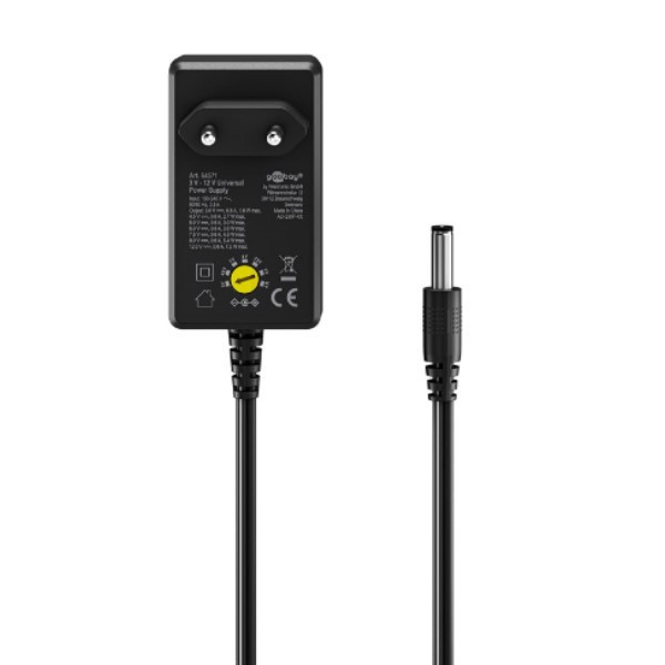 Universaladapter 7,2W justerbar 3V till 12V (varumärket 123ink) ADR00144 - 2