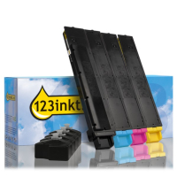 Utax CK-8510- BK/C/M/Y toner 4-pack (varumärket 123ink)  119801
