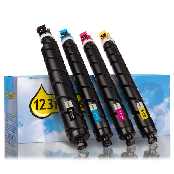 Utax CK-8512 BK/C/M/Y toner 4-pack (varumärket 123ink)  119803 - 1