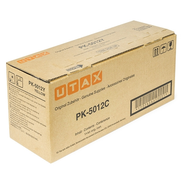 Utax PK-5012C (1T02NSCUT0) cyan toner (original) 1T02NSCUT0 090446 - 1