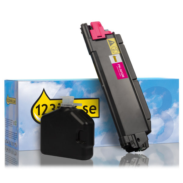 Utax PK-5012M (1T02NSBUT0) magenta toner (varumärket 123ink) 1T02NSBUT0C 090449 - 1