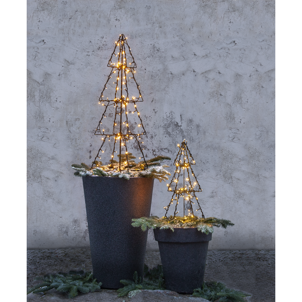 Utomhusdekoration Foldy Julgran | 50cm | svart [Star Trading] 807-52 501849 - 2