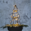 Utomhusdekoration Foldy Julgran | 50cm | svart [Star Trading] 807-52 501849 - 3