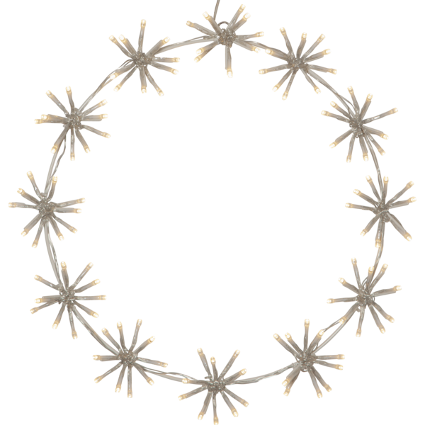 Utomhusdekoration Silhouette Flower Ring | 120 LED [Star Trading] 475-23 501862 - 1