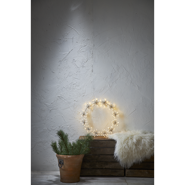 Utomhusdekoration Silhouette Flower Ring | 120 LED [Star Trading] 475-23 501862 - 3