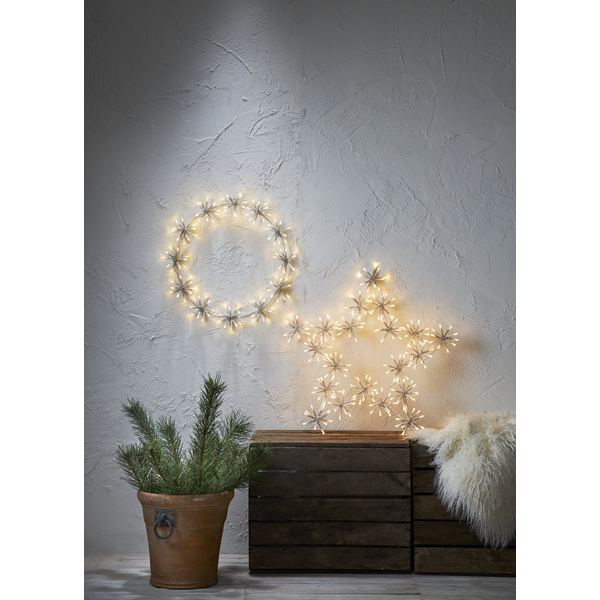 Utomhusdekoration Silhouette Flower Ring | 120 LED [Star Trading] 475-23 501862 - 4