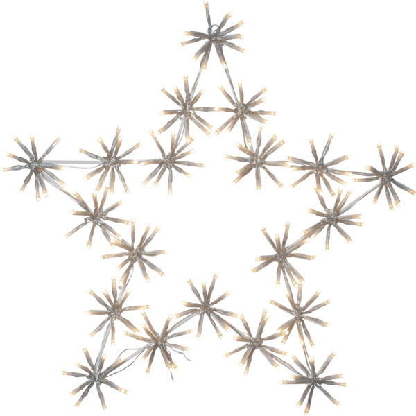 Utomhusdekoration Silhouette Flower Star | 200 LED [Star Trading] 475-14 501863 - 1