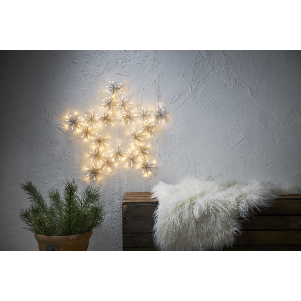 Utomhusdekoration Silhouette Flower Star | 200 LED [Star Trading] 475-14 501863 - 3