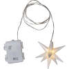 Utonhusdekoration Alice Mini 3D Stjärna | vit [Star Trading] 505-13 501860 - 1