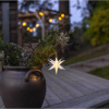 Utonhusdekoration Alice Mini 3D Stjärna | vit [Star Trading] 505-13 501860 - 2