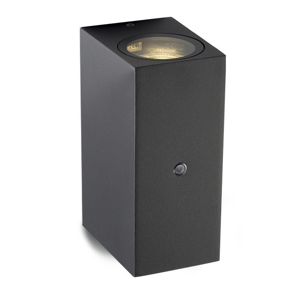 Vägglampa 2xGU10 | Avalon Up & Down | IP44 | sensor | svart [123ink] LDR08522 - 4