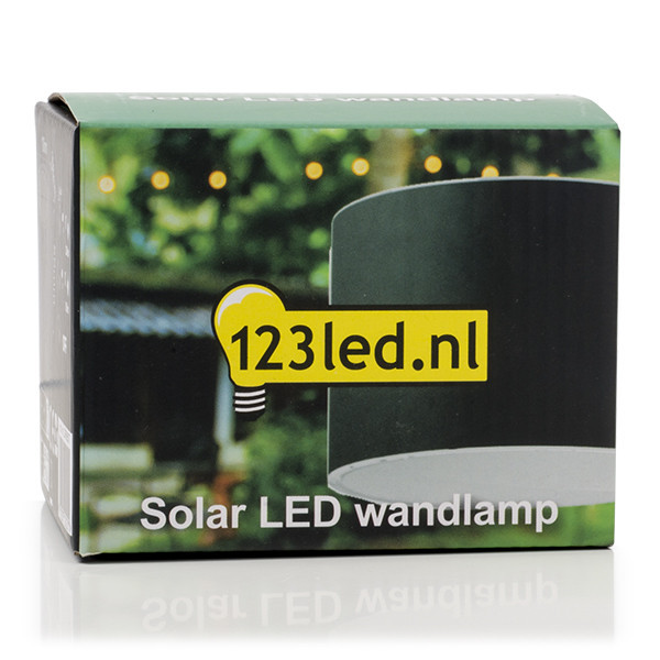 Vägglampa solcell | Gloucester Up & Down | IP54 | svart [123ink] LDR08537 - 6