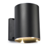 Vägglampa solcell | Grantham Up & Down | IP54 | svart [123ink] LDR08530 - 2