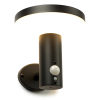 Vägglampa solcell | Notting Hill | IP54 | sensor | svart [123ink] LDR08544 - 1