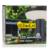 Vägglampa solcell | Notting Hill | IP54 | sensor | svart [123ink] LDR08544 - 5