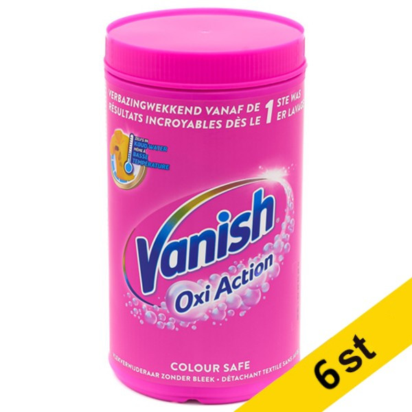 Fläckborttagningsmedel 1,5kg | Vanish Oxi Action Pink Powder | 6st SVA01017 - 1