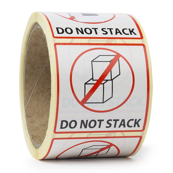 Varningsetiketter "Do not stack" | 123ink | 200st 76106C 300195 - 1