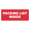 Varningsetiketter "PACKING LIST INSIDE" | 123ink | 300st 302263 - 1