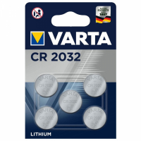 Varta CR2032 / DL2032 / 2032 Lithium knappcellsbatteri 5-pack 5004LC BR2032 CD2032 CR2032 CR2032H AVA00261