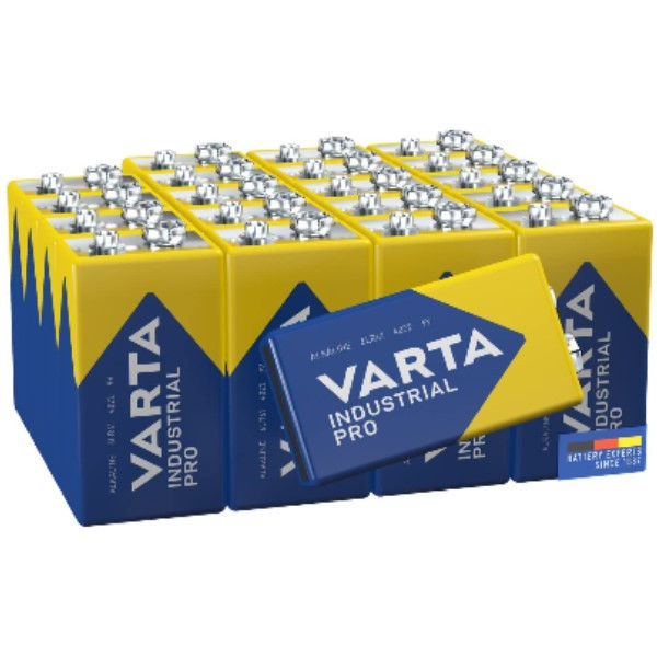 Varta Industrial Pro 9V/6LR61/E-block batteri 20st AVA00129 - 1