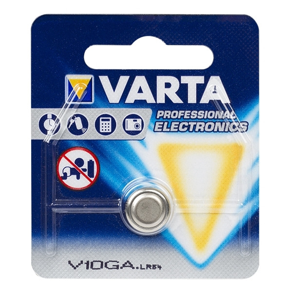 Varta LR54 (V10GA) Alkaline knappcellsbatteri V10GA AVA00046 - 1