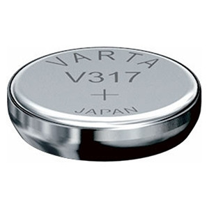 Varta V317 (SR516SW) Silveroxid knappcellsbatteri AVA00003 - 1