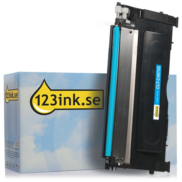 Varumärket 123ink ersätter Samsung CLT-C4072S (ST994A) cyan toner CLT-C4072S/ELSC 033719 - 1