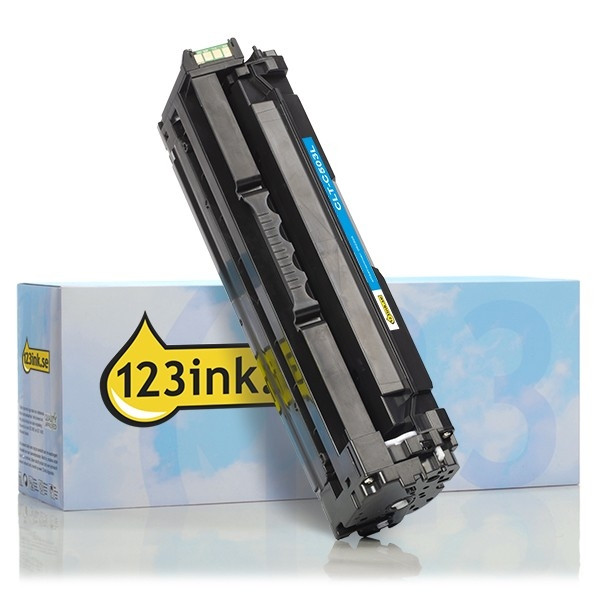 Varumärket 123ink ersätter Samsung CLT-C503L (SU014A) cyan toner CLT-C503L/ELSC 092205 - 1