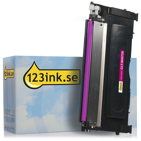 Varumärket 123ink ersätter Samsung CLT-M4072S (SU262A) magenta toner CLT-M4072S/ELSC 033721 - 1