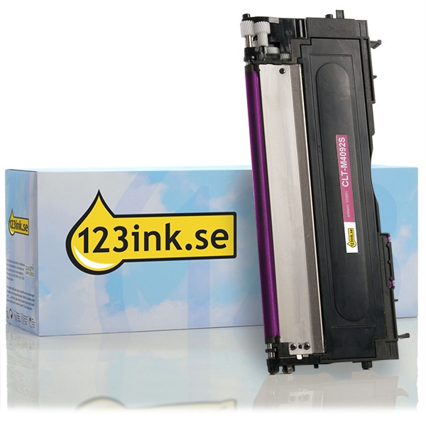 Varumärket 123ink ersätter Samsung CLT-M4092S (SU272A) magenta toner CLT-M4092S/ELSC 033631 - 1