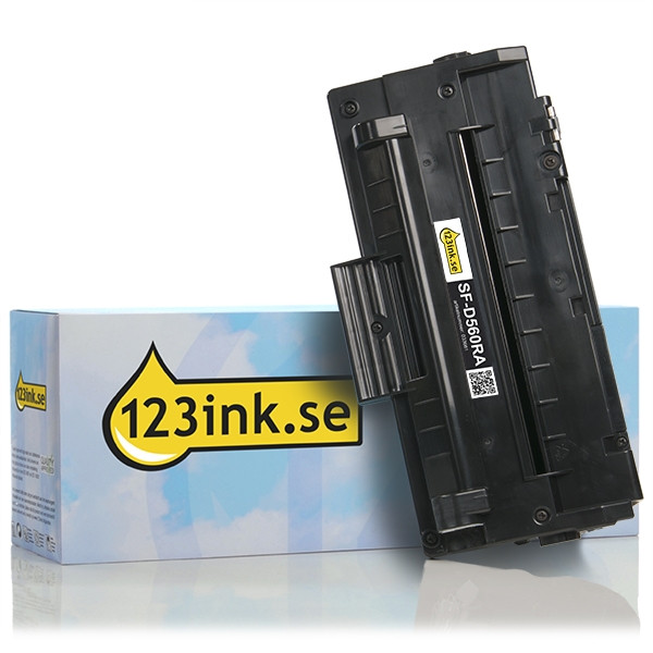 Varumärket 123ink ersätter Samsung SF-D560RA svart toner SF-D560RA/ELSC 033661 - 1