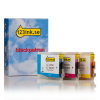 Varumärket 123ink ersätter Brother LC1000RBWBP C/M/Y bläckpatron 3-pack 132090 - 1