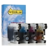 Varumärket 123ink ersätter Brother LC223VALBP BK/C/M/Y bläckpatron 4-pack