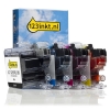 Varumärket 123ink ersätter Brother LC3219XLVAL BK/C/M/Y bläckpatron 4-pack