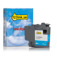 Varumärket 123ink ersätter Brother LC3235XLC cyan bläckpatron hög kapacitet LC3235XLCC 051197